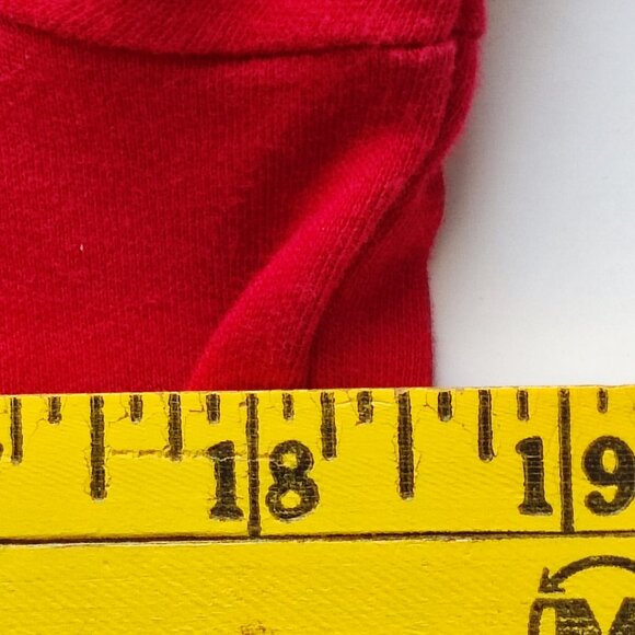 L.L.Bean long sleeve top women's size M red supima cotton - Picture 7 of 8